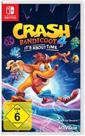 Switch: Crash Bandicoot 4 It's about Time (Factory Sealed) [PAL]
