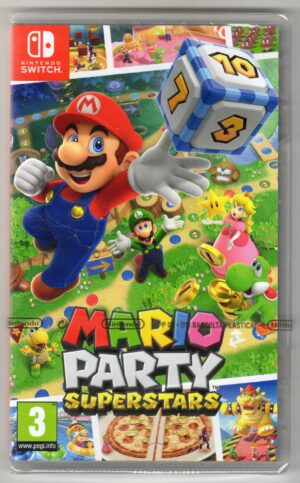 Switch: Mario Party Superstars (Factory Sealed) [PAL]