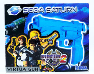 Saturn Accessories: Virtua Cop 2 & Virtua Gun - Boxed Complete