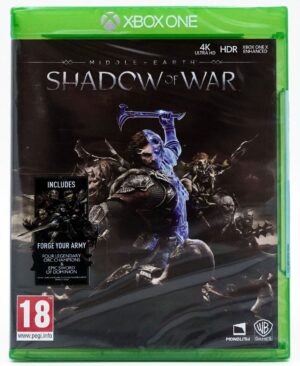 Xbox One (Series X): Middle Earth - Shadow of War (inc. Forge your Army) (Factory Sealed) [PAL]