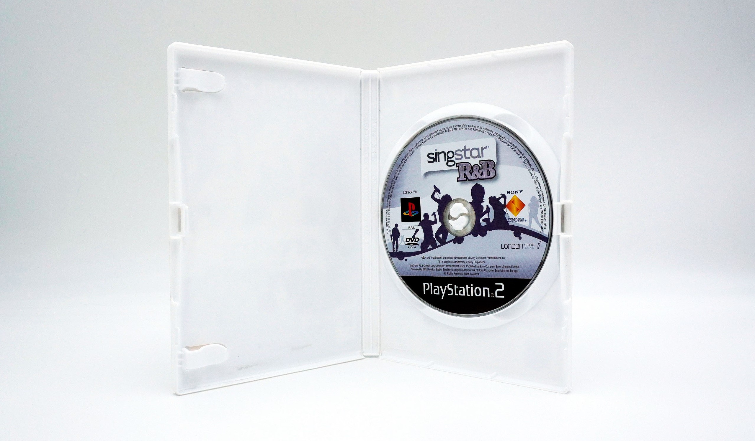 PS2: Singstar R&B [PAL] [Not to be Sold Separately] (No Manual)