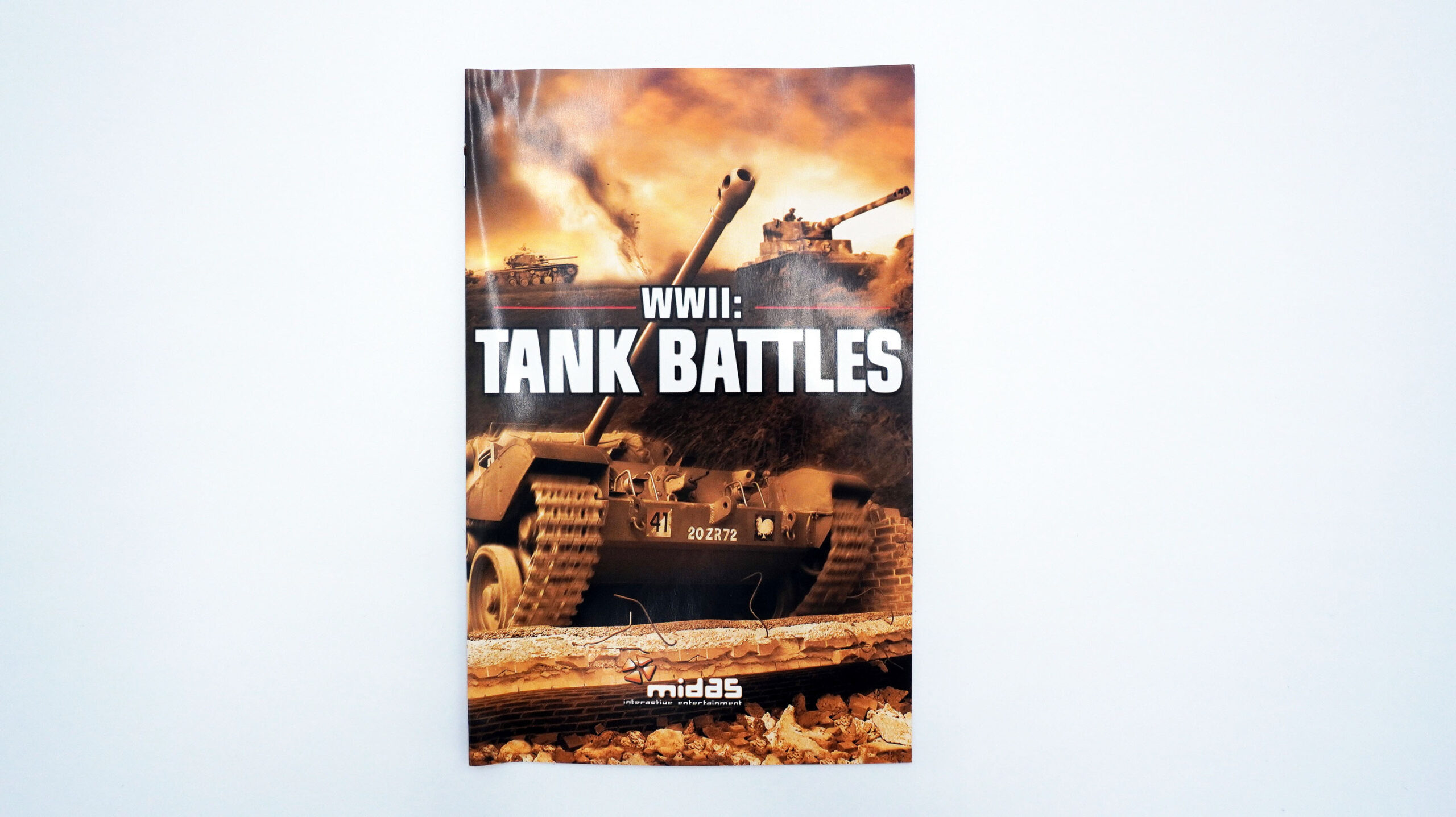 PS2: WWII - Tank Battles [PAL] [SLES-52954] (Complete)