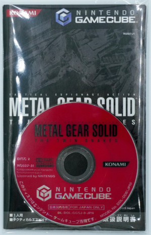 GameCube: Metal Gear Solid - The Twin Snakes [NTSC-J] (No Case)