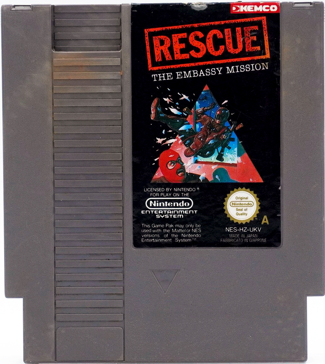 NES: Rescue - The Embassy Mission [PAL] (Cart Only)