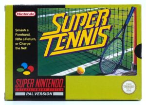 SNES: Super Tennis [PAL] (Complete) (MINT)