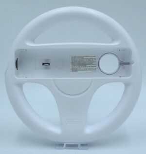 Wii Accesories: Wii Wheel (White)