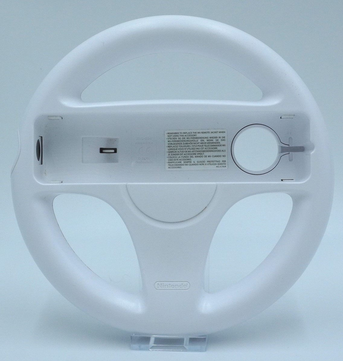 Wii Accesories: Wii Wheel (White)