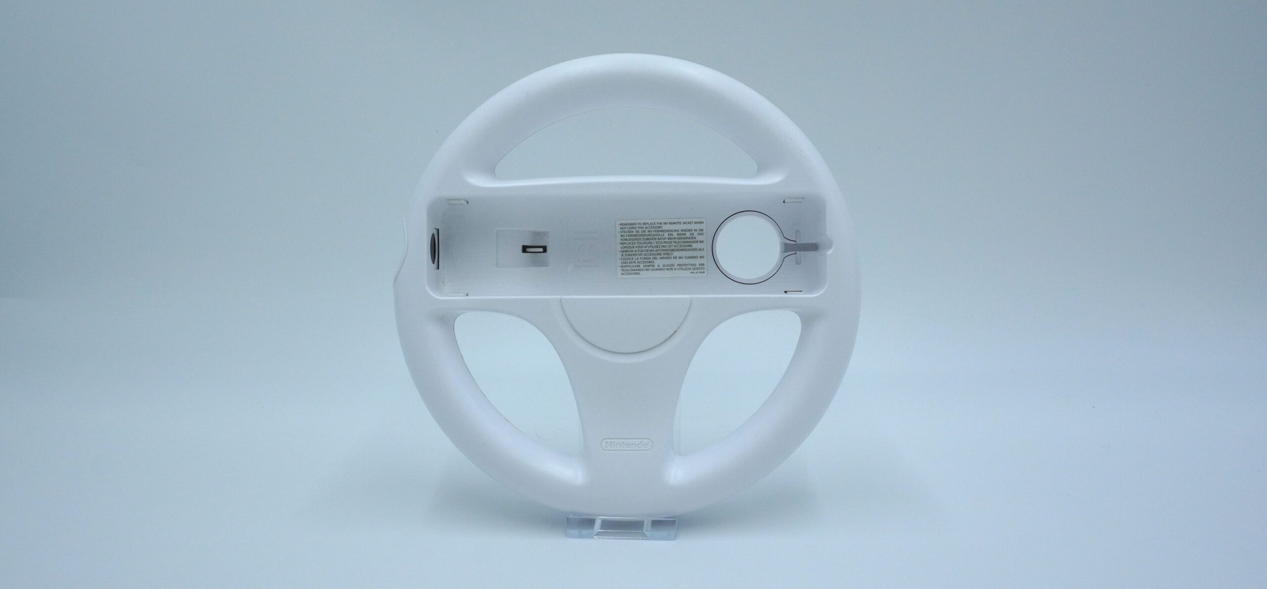 Wii Accesories: Wii Wheel (White) - Image 2