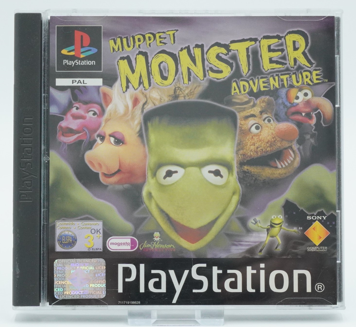 PS1 Muppet Monster Adventure PAL Complete 