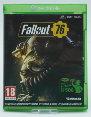 Xbox One (Series X): Fallout 76 [PAL] (Inc Manual)