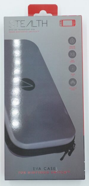 Nintendo Accessories: Nintendo Switch Stealth Eva Case [Grey] [Factory Sealed]