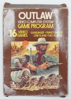 Atari 2600: Outlaw [PAL] (Complete)