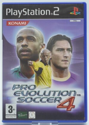 PS2: Pro Evolution Soccer 4 [PAL] (Complete)