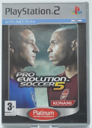 PS2: Pro Evolution Soccer 5 [Platinum] [PAL] (Complete)
