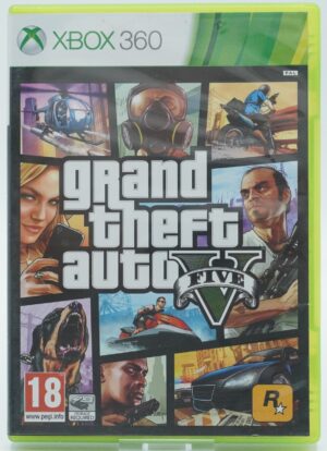 Xbox 360: Grand Theft Auto V (Five) [PAL] (Complete)