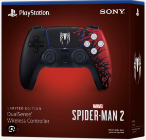 PS5 Accessories: PS5 DualSense Spider-Man 2 Controller Limited Edition (Factory Sealed)