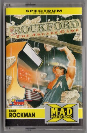 SPECTRUM: Rockford - B Side: Rockman [M.A.D] [PAL] (Complete)