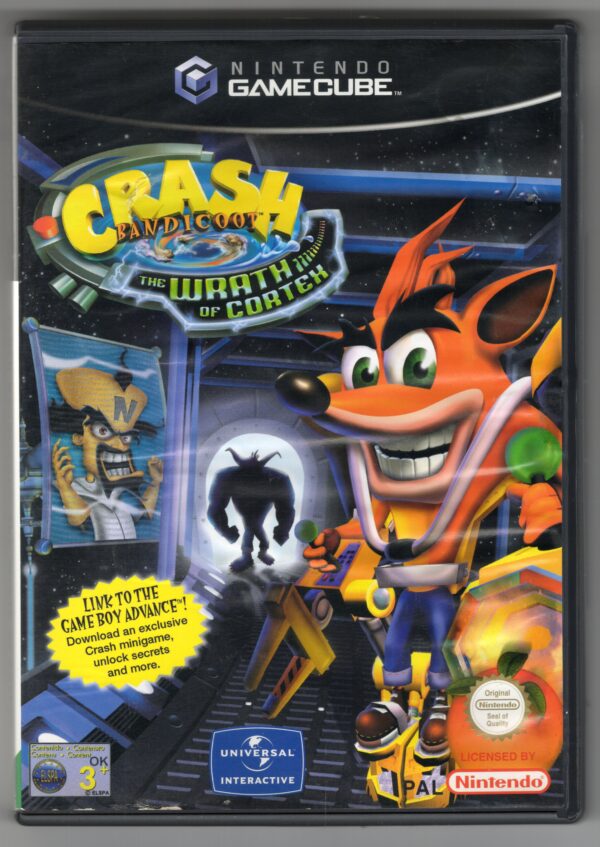 Nintendo Gamecube: Crash Bandicoot – The Wrath of Cortex [PAL] (Complete)