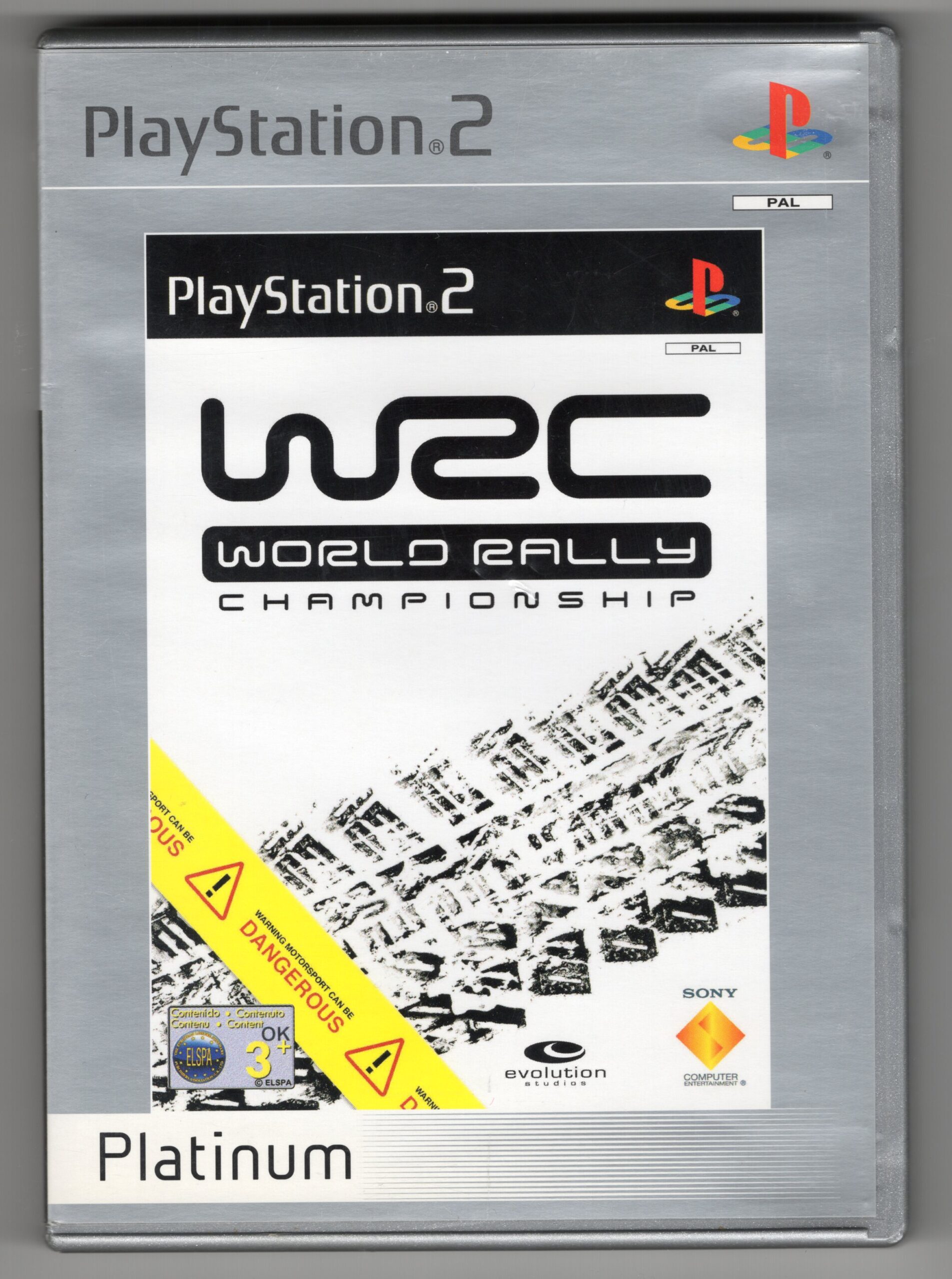 PS2: World Rally Championship (Platinum) [PAL] (Complete)