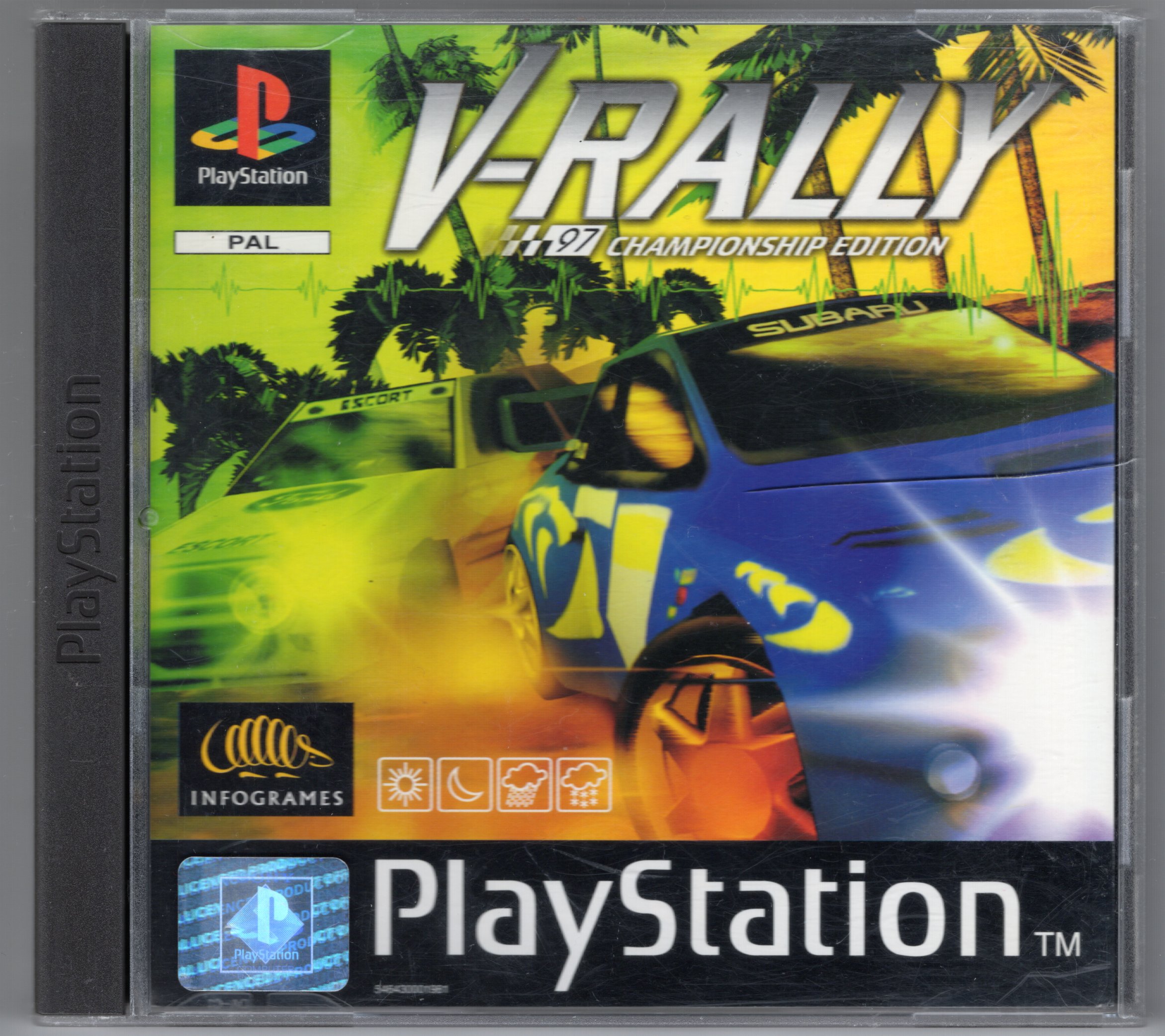 PS1: V-Rally - 97 Championship Edition [PAL] (Complete)