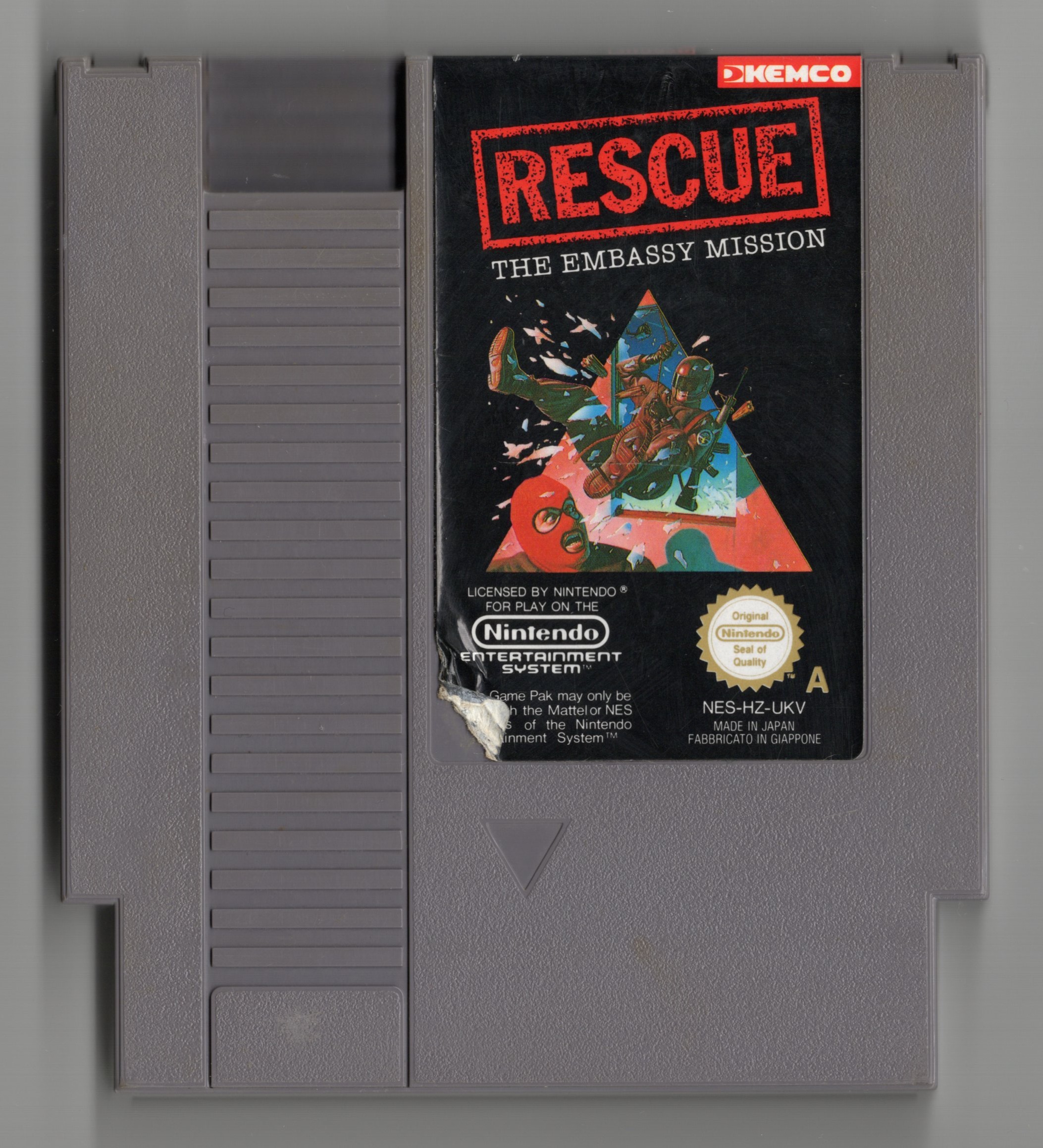 NES: Rescue - The Embassy Mission [PAL] (DISCOUNTED) (Cart + Sleeve)