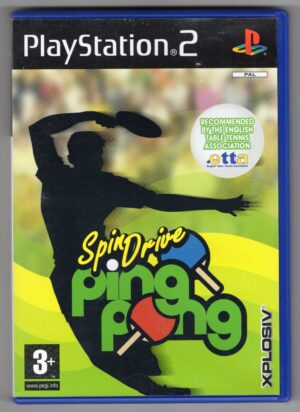 PS2: SpinDrive Ping Pong [PAL] (No Manual)