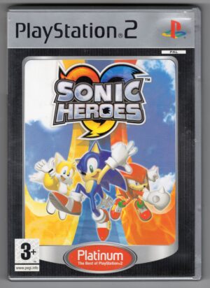 PS2: Sonic Heroes (Platinum) [PAL] (No Manual) (DISCOUNTED)