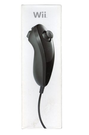 Wii Accessories - Nunchuck [Black] (Factory Sealed)