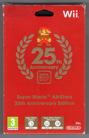 Wii: Super Mario All-Stars 25th Anniversary Edition [PAL] (Complete) (Good)