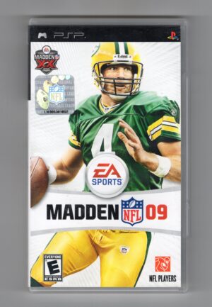 PSP: Madden NFL 09 [NTSC-U] (No Manual) (GOOD)