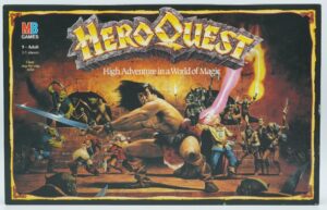 Board Games: HeroQuest - High Adventure in a World of Magic [Milton Bradley] (Complete)