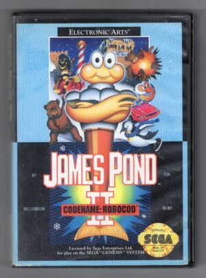 Genesis: James Pond II - Codename: Robocod [PAL] (No Manual) (GOOD)
