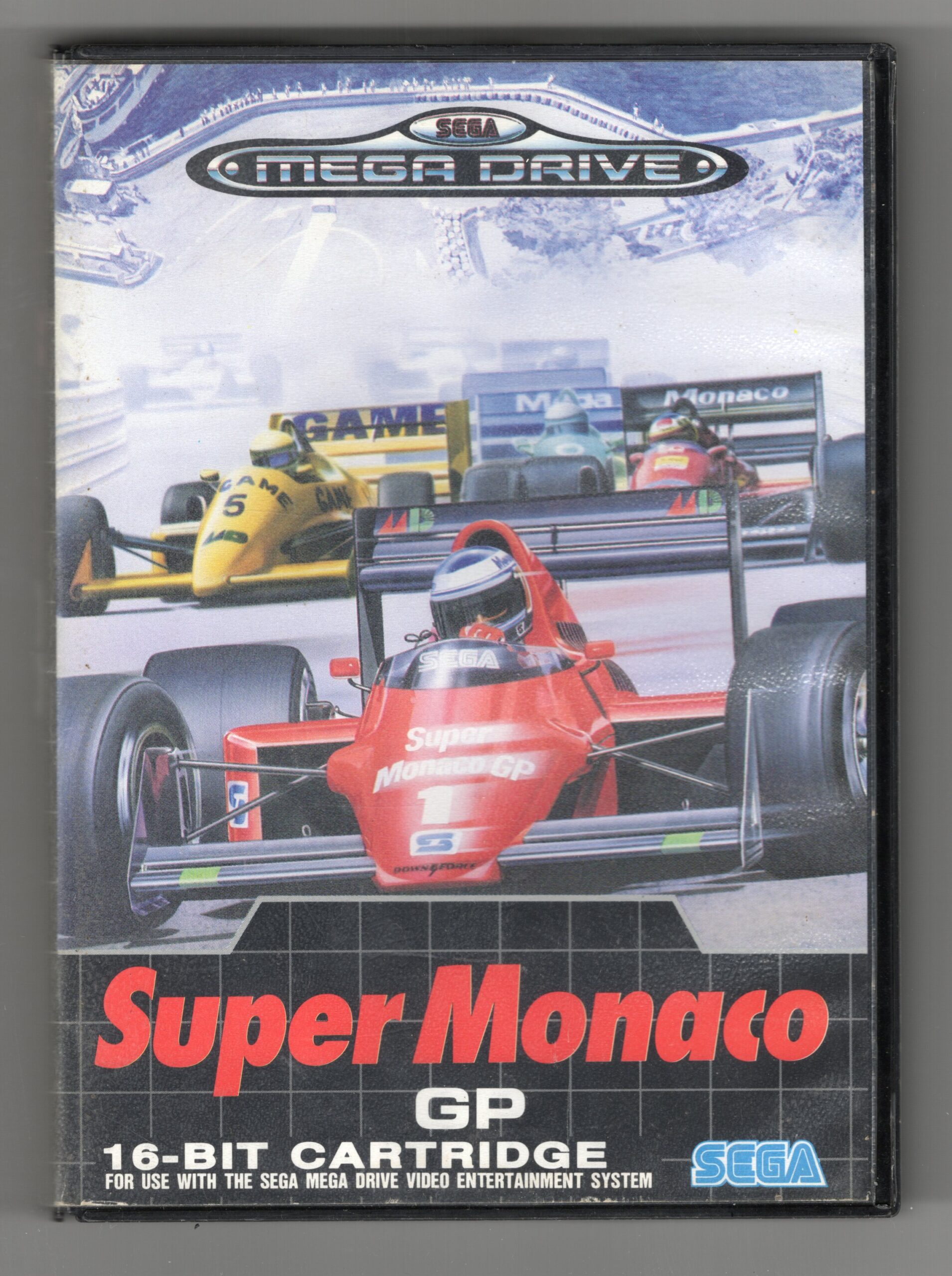 Jeu Sega Megadrive - Super Monaco GP - Version PAL - État Correct (voir Photos)
