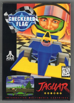 Jaguar:  Checkered Flag [J9007E] (Complete) (MINT)