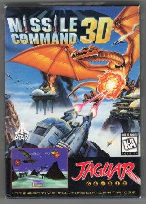 Jaguar: Missile Command 3D [J9097E] (Complete) (MINT)