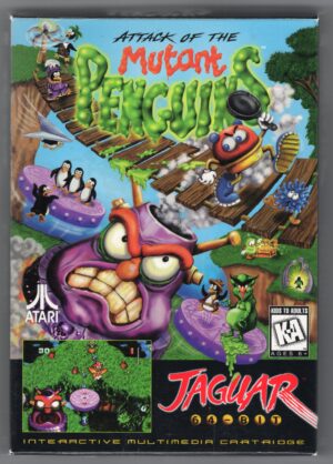 Jaguar: Attack of the Mutant Penguins [J9072E] [NTSC-U] (Complete) (MINT)