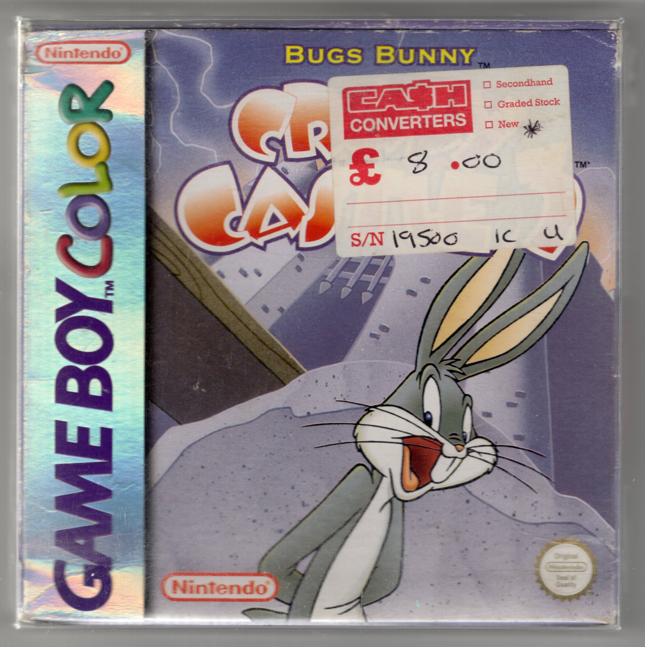 Game Boy Color: Bugs Bunny - Crazy Castle 3 [PAL] (No Insert) (POOR)