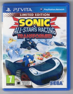 PS Vita: Sonic & All-Stars Racing Transformed [Limited Edition] [PAL] (Complete) (Inc Manual) (MINT)