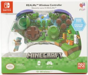 Switch Accessories: Switch Wireless Controller - MINECRAFT FOREST (Factory Sealed)