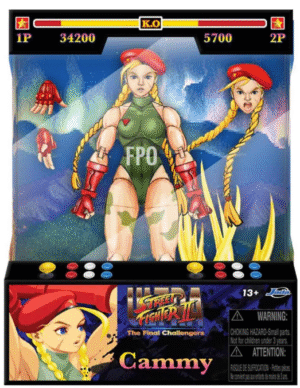 Collectables: Street Fighter II - 6" Deluxe Collector Figure (Cammy) (Factory Sealed)