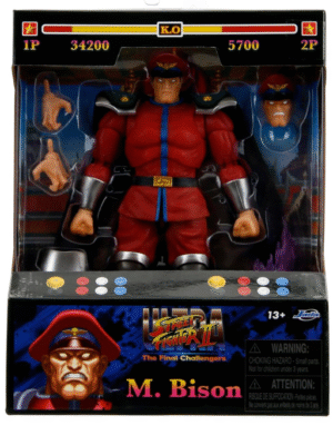 Collectables: Street Fighter II - 6" Deluxe Collector Figure (M. Buson) (Factory Sealed)