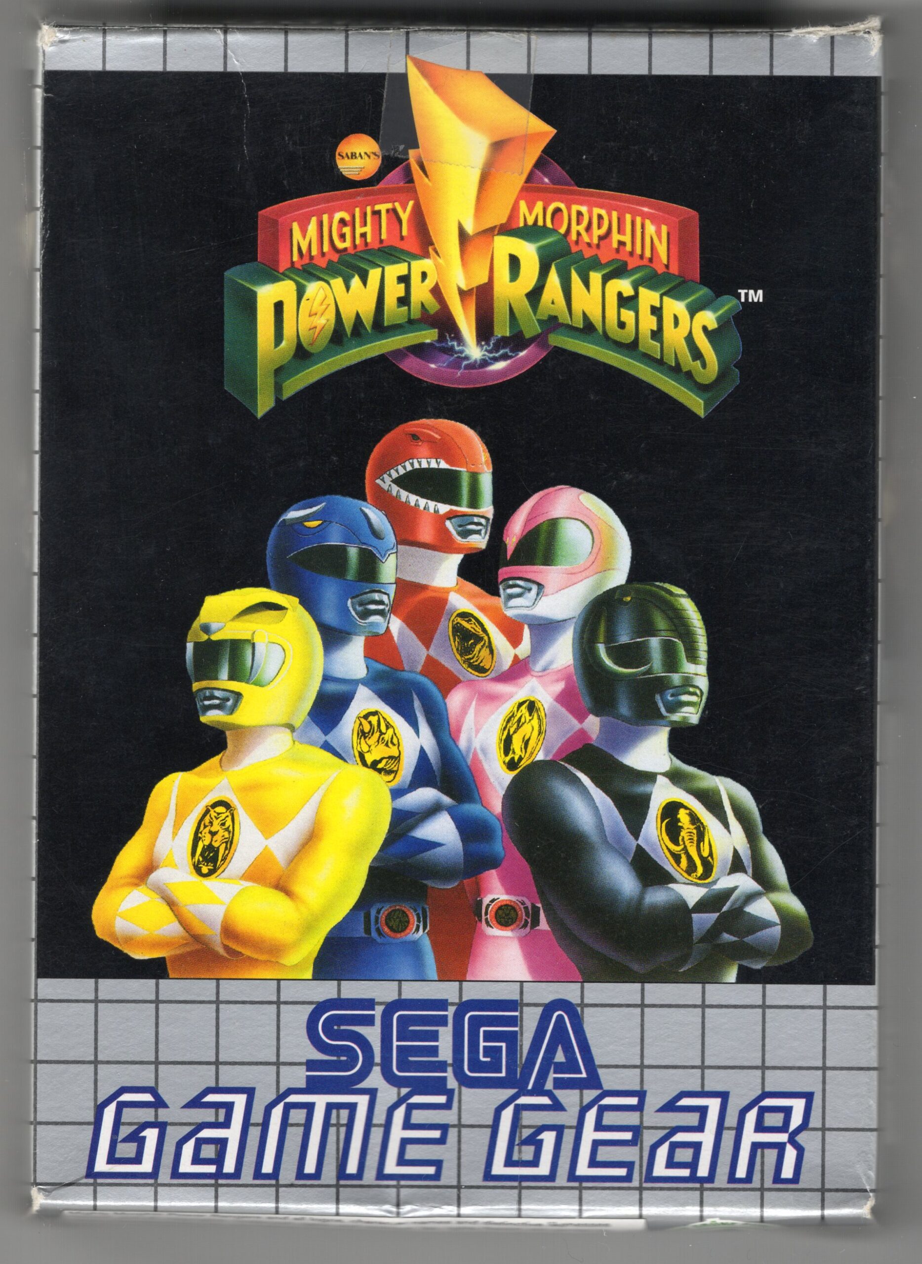 Game Gear: Power Rangers - Mighty Morphin [PAL] (Complete) (VERY GOOD)