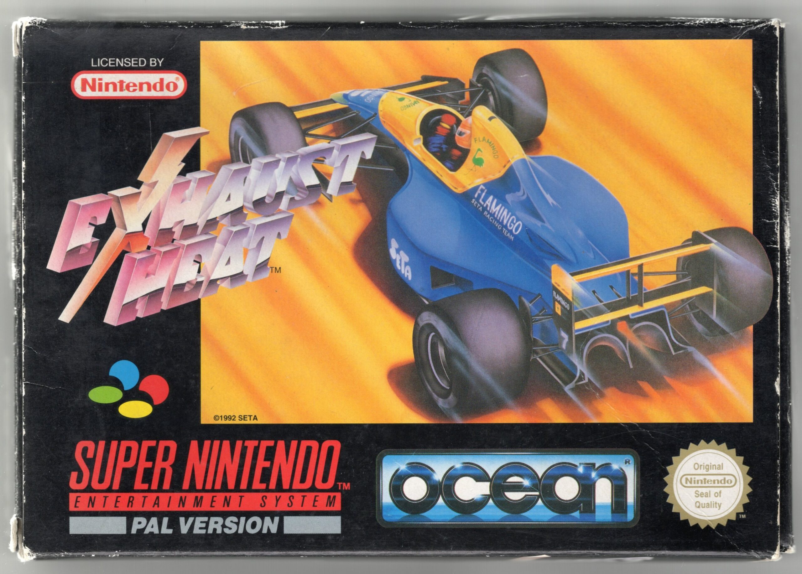 SNES: Exhaust Heat [PAL] (Complete) (VERY GOOD)