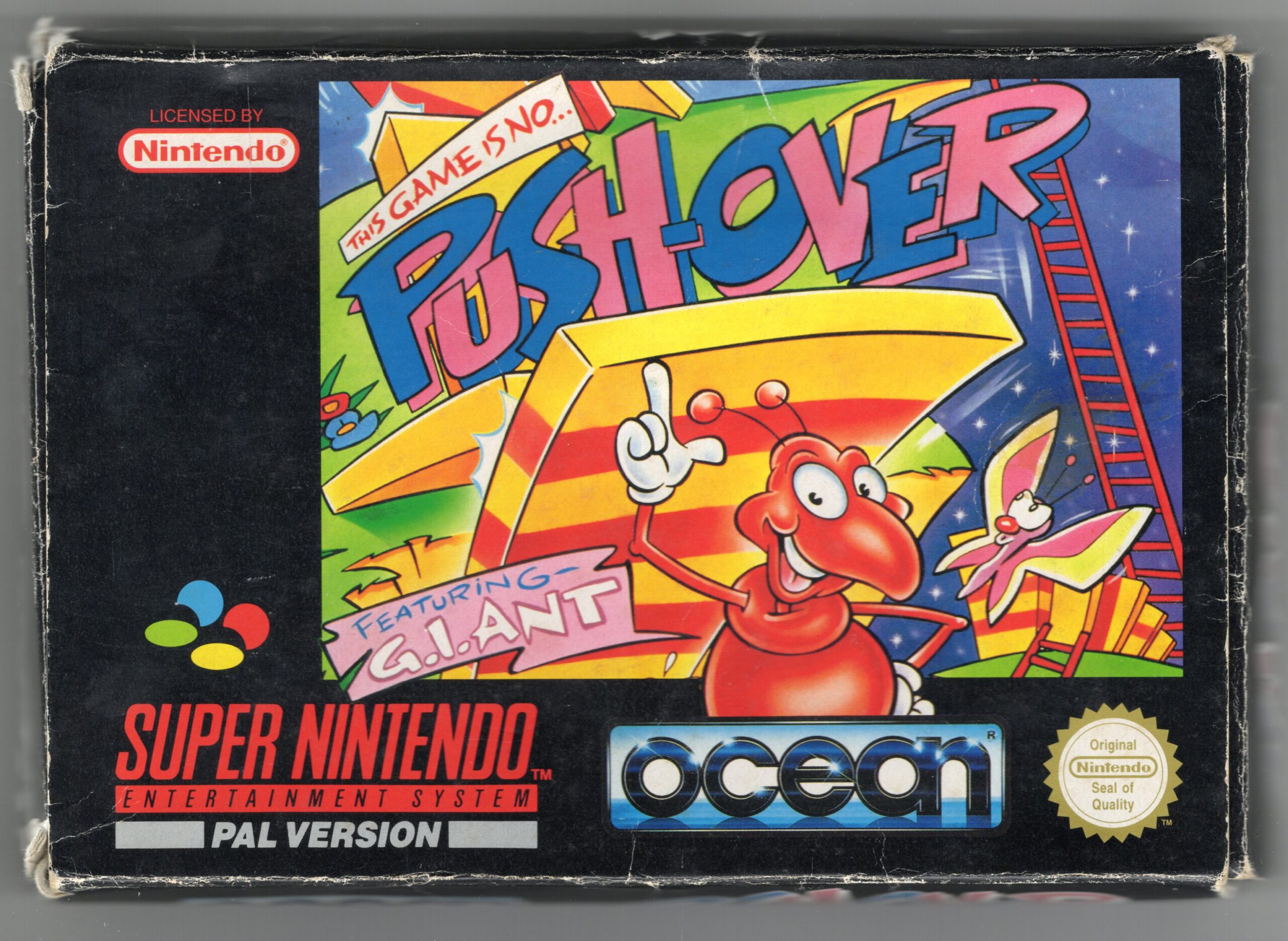 SNES: Push-Over [PAL] (Complete) (GOOD)