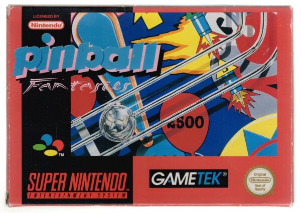 SNES: Pinball Fantasies [PAL] (Complete) (VERY GOOD)