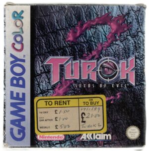 Gameboy Color: Turok - Seeds of Evil [PAL] (No Insert) (GOOD)