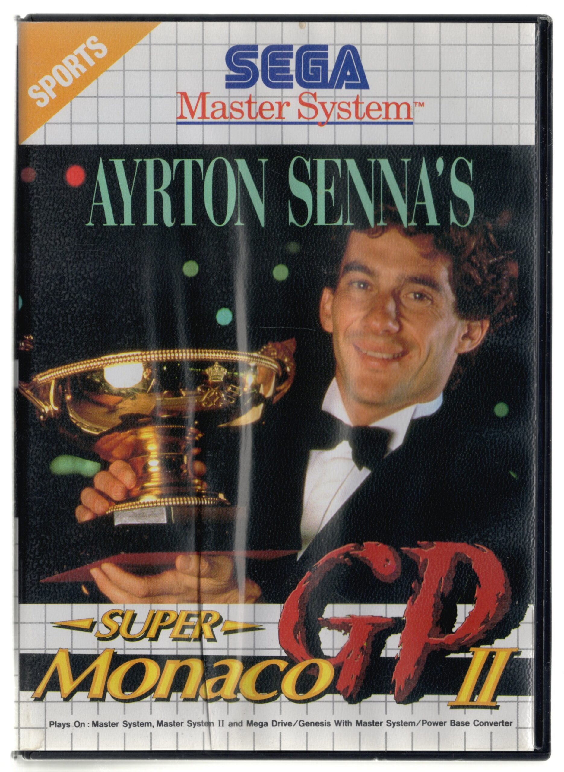 Master System: Ayrton Senna's Super Monaco GP II [PAL] (Complete) (VERY ...
