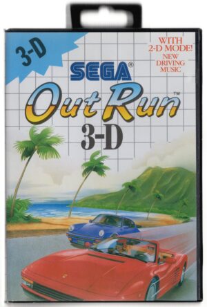 Master System: Out Run 3-D (With 2-D Mode) [PAL] (Complete) (MINT)