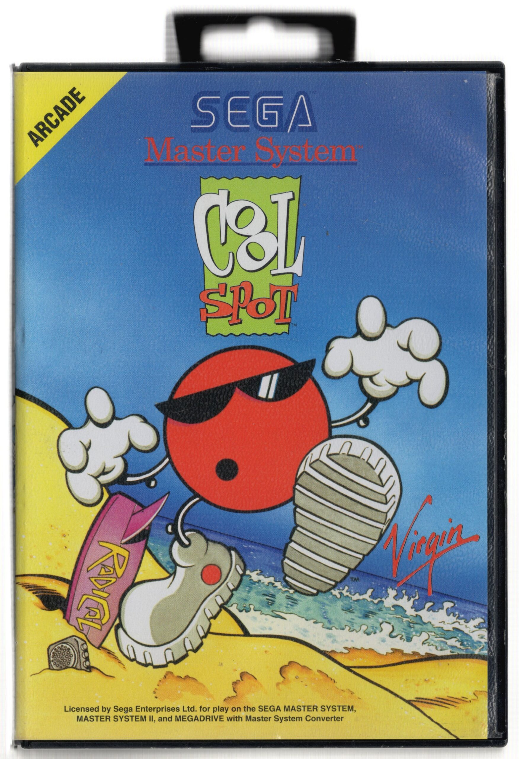 Master System: Cool Spot [PAL] (Complete) (VERY GOOD)