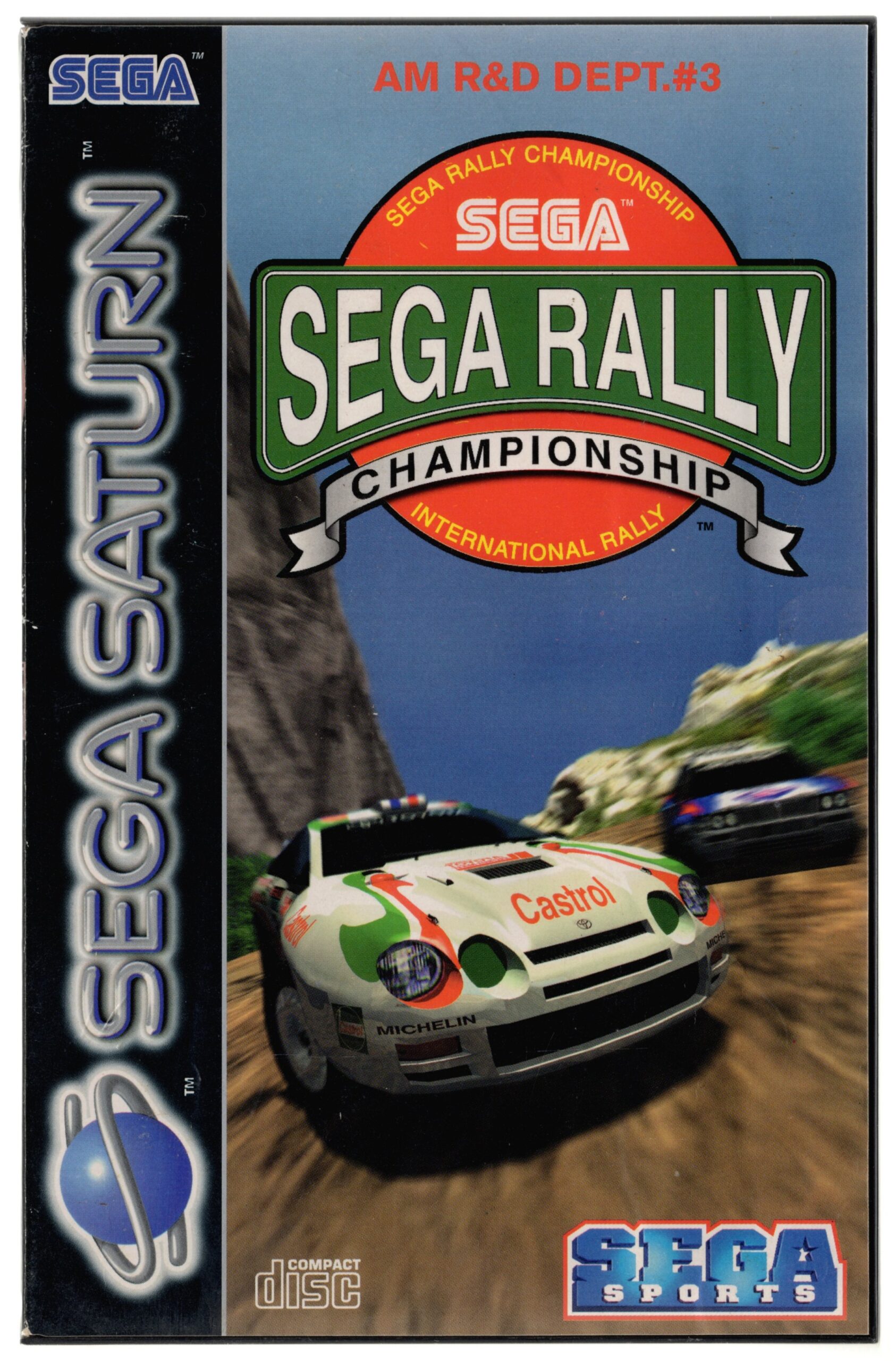 Saturn: Sega Rally Championship [PAL] (Complete) (GOOD)